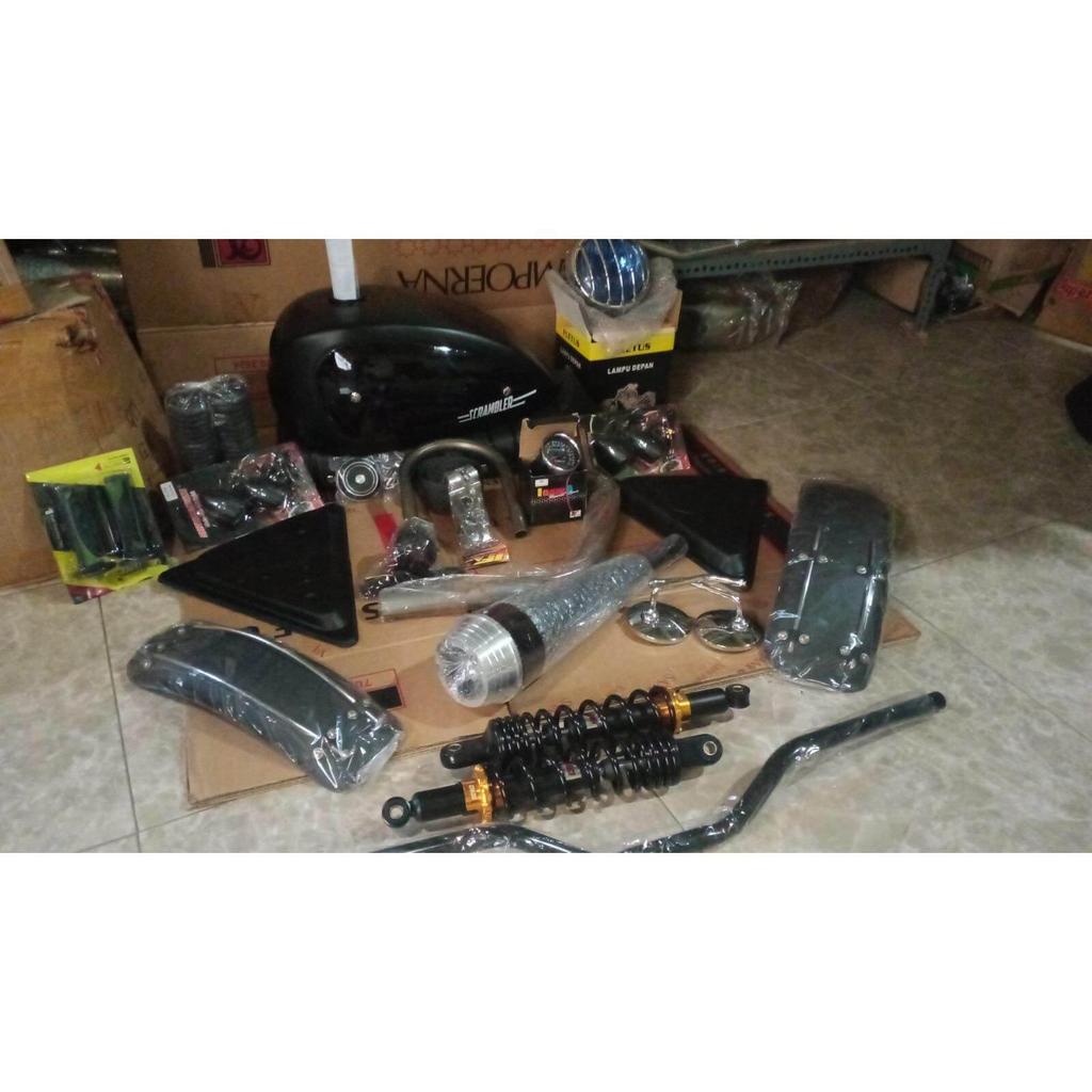 [GM] PAKET SCRAMBLER JAPSTYLE motor custom full set PNP Thunder Tiger bison gl Scorpio MOTOR CUSTOM 