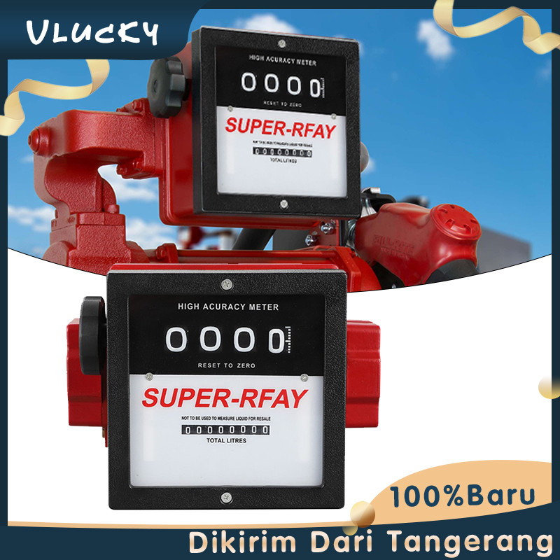 Flow Meter Diesel Meteran Solar 2 Inch Mechanical Fuel Flow Meter