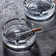 Asbak Kaca Bulat Polos Asbak Beling Tebal Asbak Rokok Asbak Tebal Asbak Murah