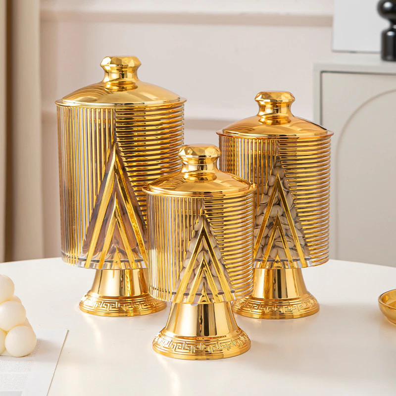 Toples Kedap Udara Toples Lebaran Aesthetic Set Mewah Toples Kue Kering Toples Aesthetic Toples Keru