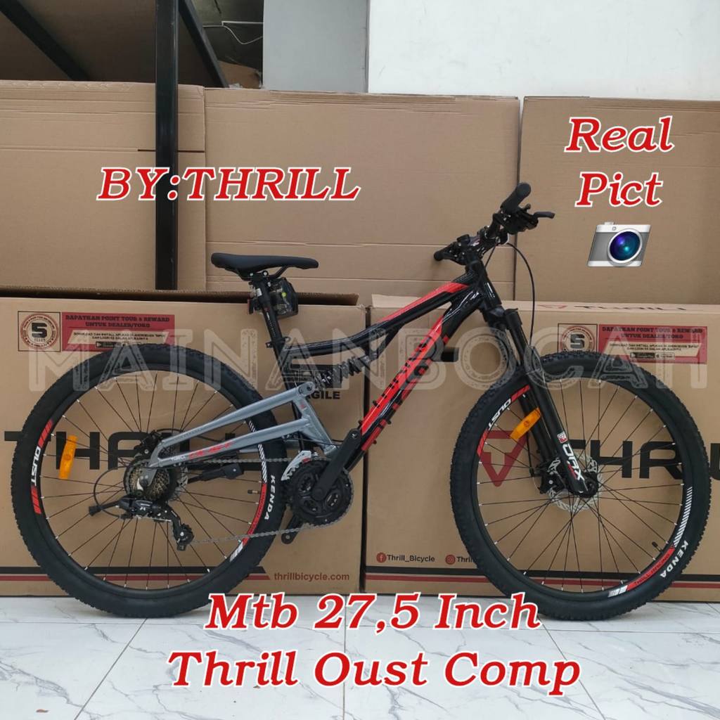 PROMO TERMURAH Sepeda Gunung Thrill Mtb 27,5 Inch Thrill Oust Comp 27,5 Thrill Oust Comp Terbaru