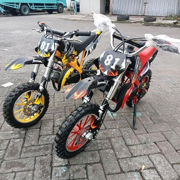 mini trail anak+trail mini+stater tarikan