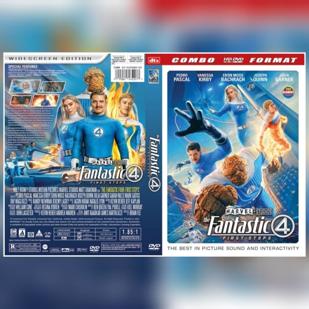 Kaset Film THE FANTASTIC FOUR : FIRST STEPS - 2025 - HD