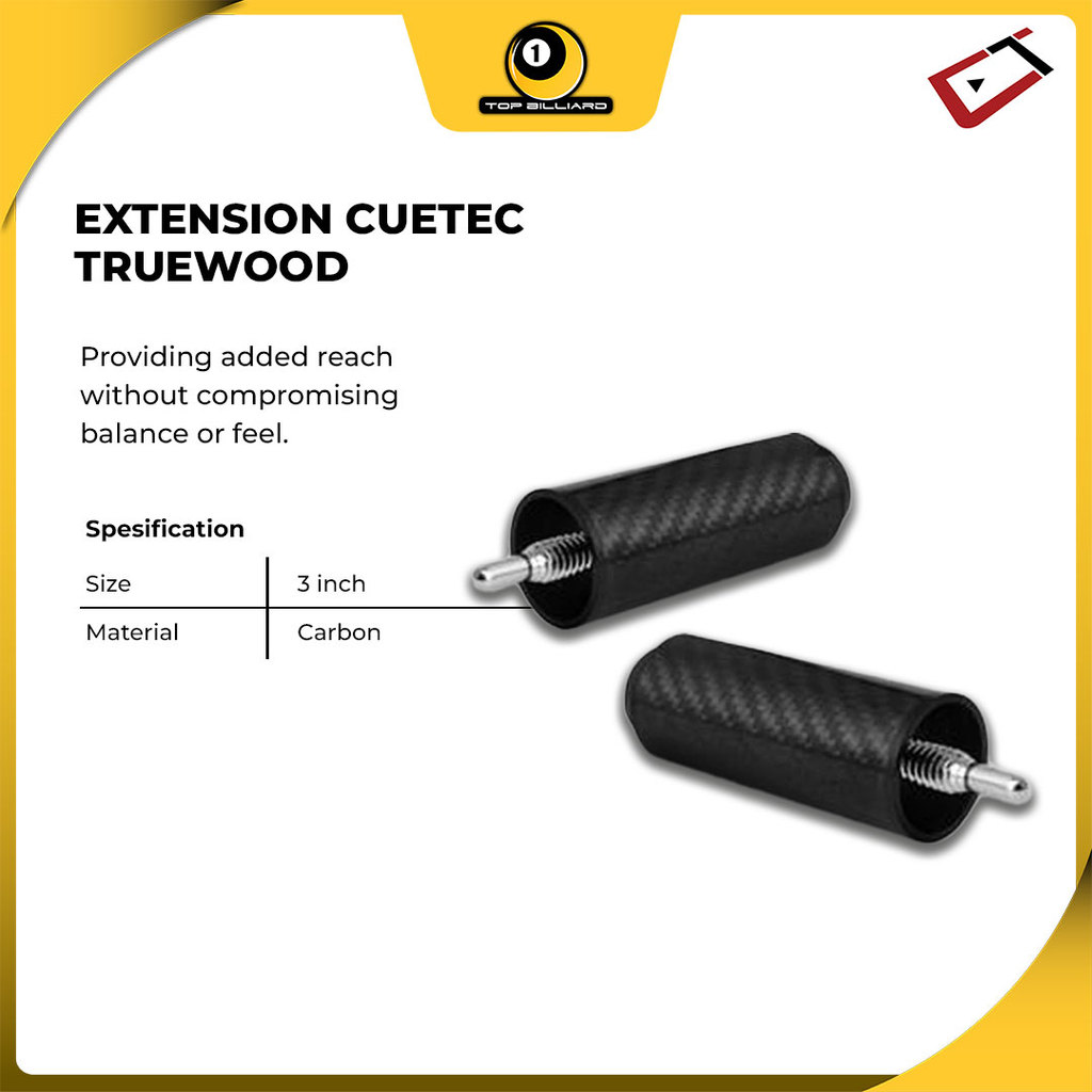 Extension Cuetec Truewood Stik Cue Billiard Accessories