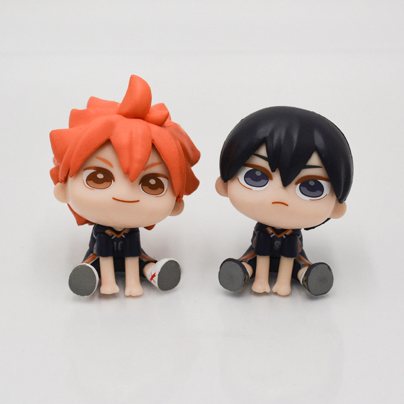 Haikyuu Tobio Kageyama Anime Figure Shoyo Hinata Action Figure Tetsuro Kuroo/Kozume Kenma Figurine C