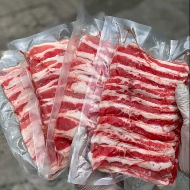 DAGING SAPI / BEEF SLICE / DAGING SLICE /  SHORTPLATE USA / YOSHINOYA