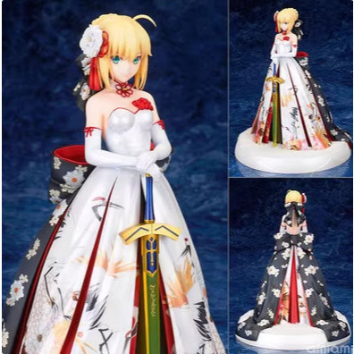 25cm Fate/stay night Saber Sexy Anime Figure Fate/Grand Order Saber Kimono Action Figure Saber Alter