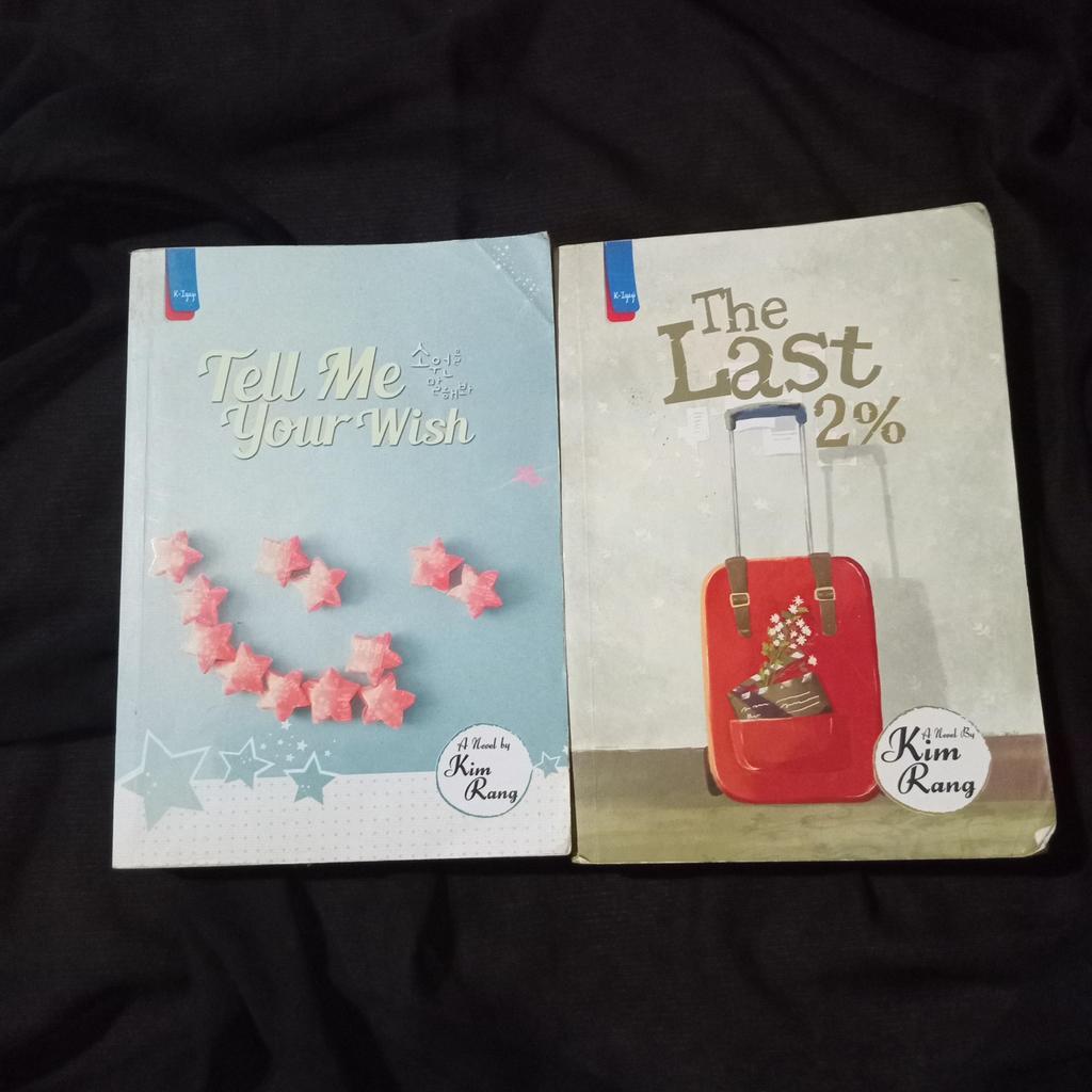Tell Me Your Wish & The Last 2% - a novel by Kim Rang