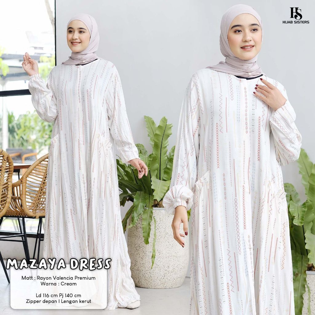 0602   MAZAYA DRESS by HIjAB SISTER    // ONESTUFF
