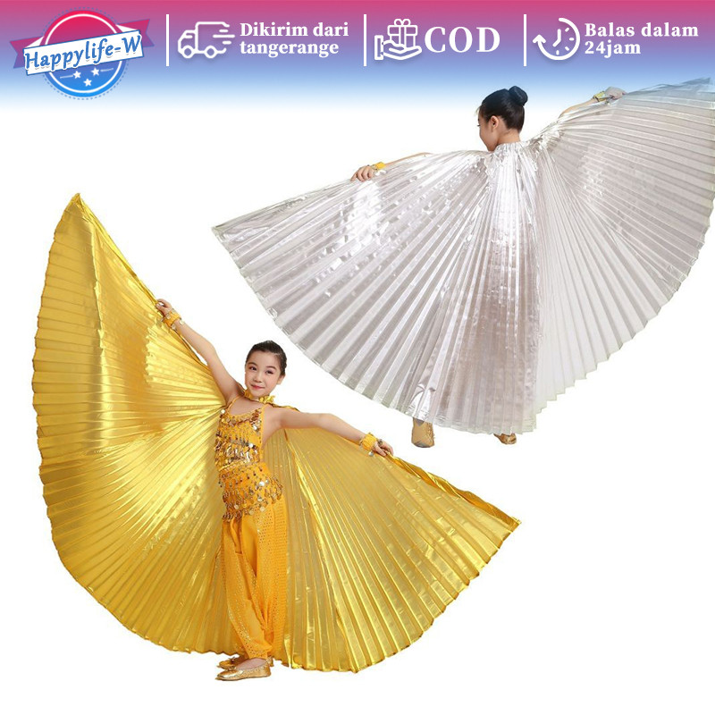 Sayap Kerub Belly Dance Kostum Sayap Anak Tari Perut Sayap Kerub Anak Sayap Malaikat Kerub
