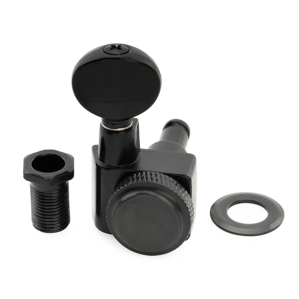 Musiclily Pro R18K 181 Ratio 2Pin Full Sealed Locking Machine Head Tuner Tuning Peg Key with Vintage