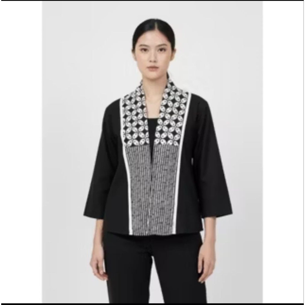 FIROSADA  Outer Wanita Kekinian/Cardigan Motif Batik Lengan Panjang