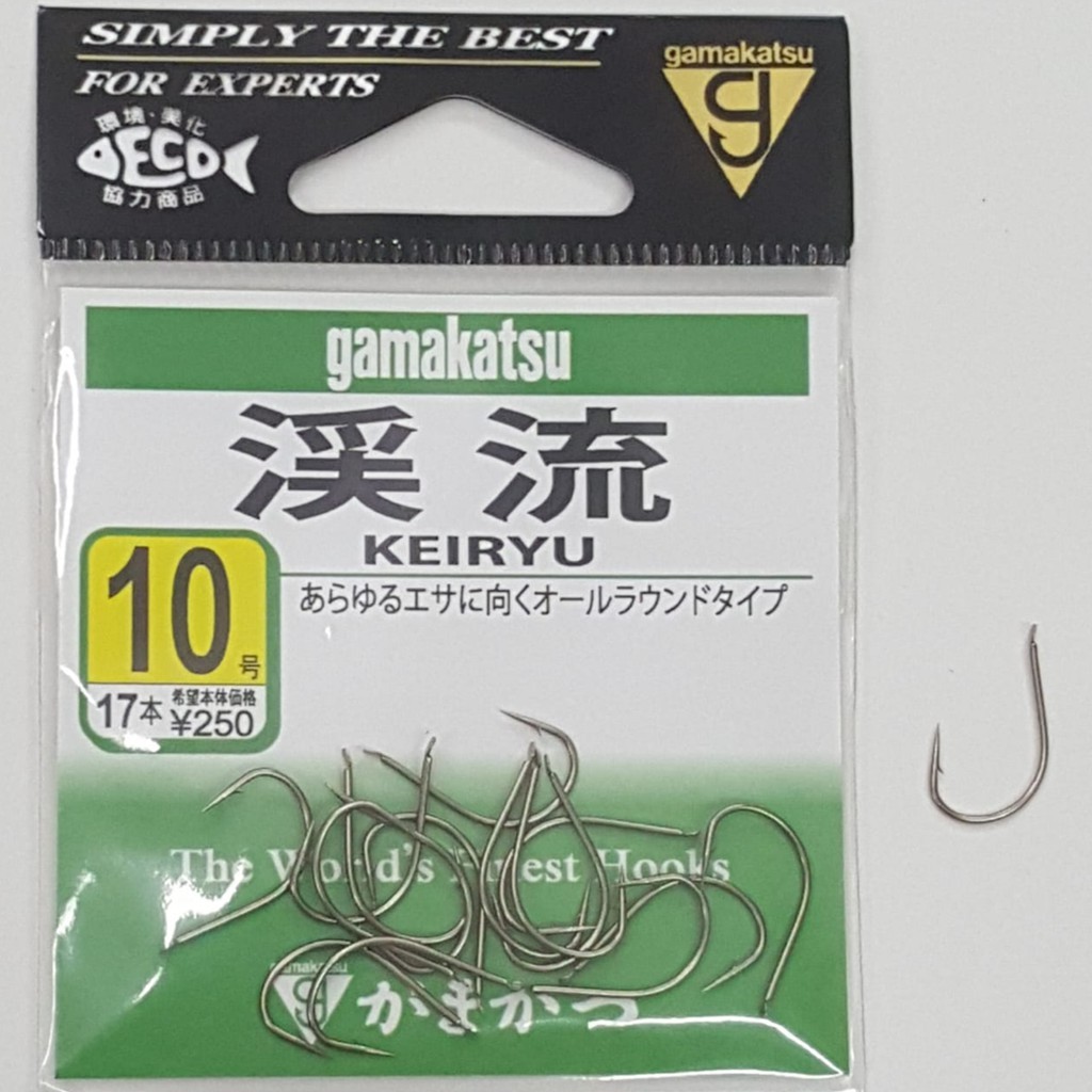 TERLARIS Mata Kail Gamakatsu Keiryu Buntu Mad In Japan