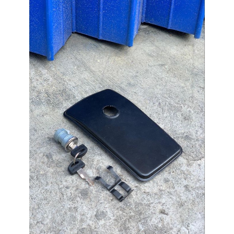 PAKET KUNCI TANGKI GL100 SET TUTUP TANGKI SUMURAN DAN KLIP JOK