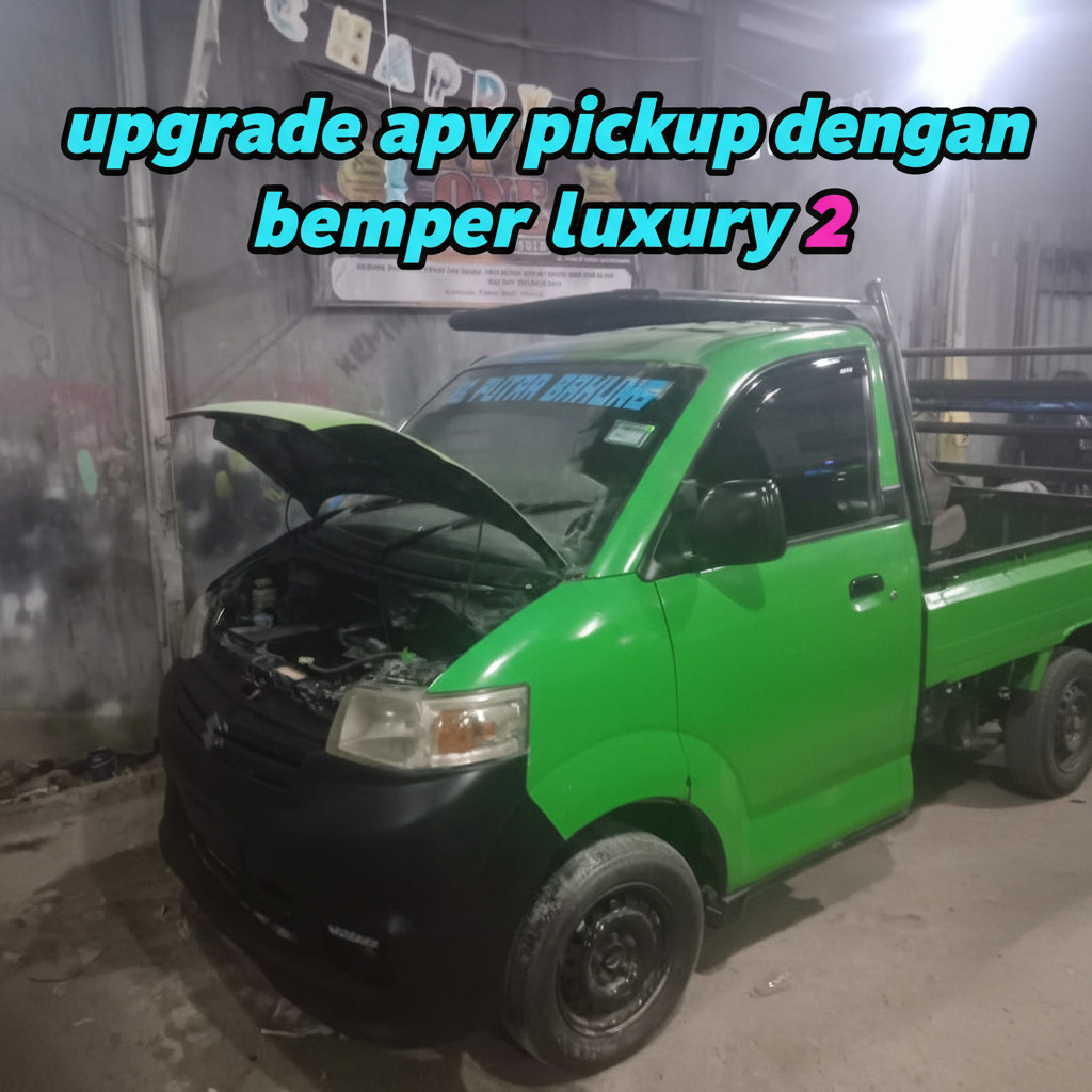cicilan 0% bemper apv bumper suzuki apv pickup bodykit apv pickup bodikit apv