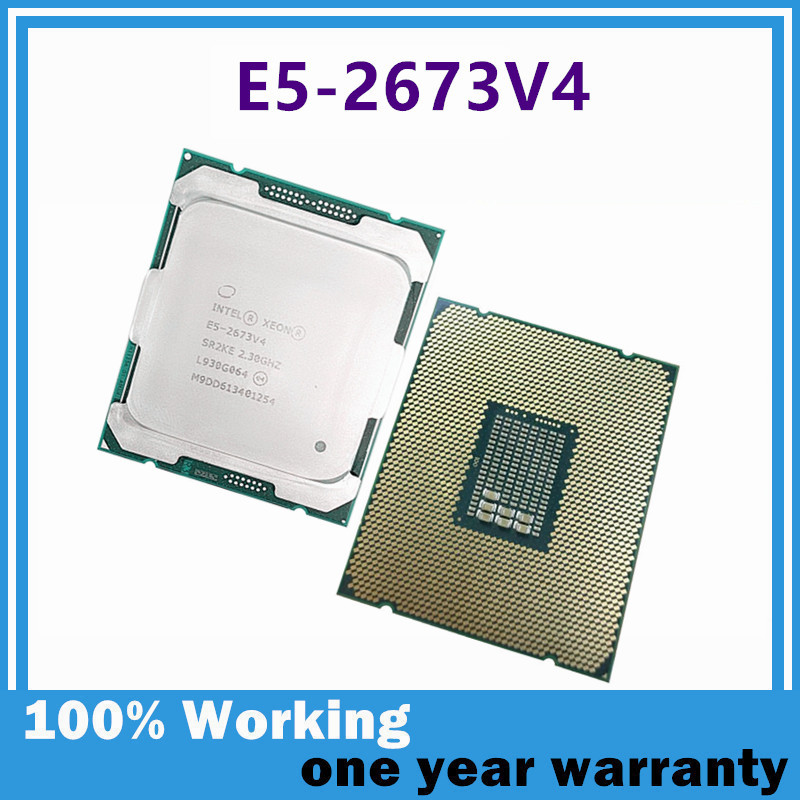 Xeon E5 2673V4 CPU SR2KE 20-cores 2.30GHZ 50MB 14nm E5 2673 V4 E5-2673V4 135W LGA2011-3