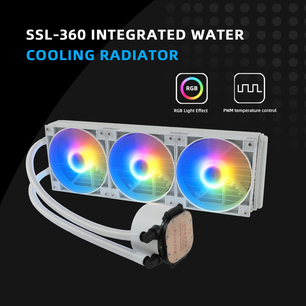 MANMU PC Water Cooling Processor Cooler 4PIN Cpu Water Cooling Heatsink Liquid Cooling Pc 360mm Fan 