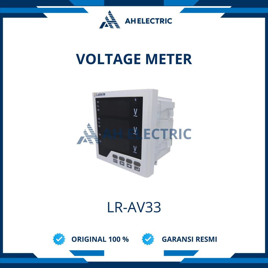 LARKIN Digital Power Meter LRAV33 LR-AV33 | Voltage Meter | Digital Panel Meter