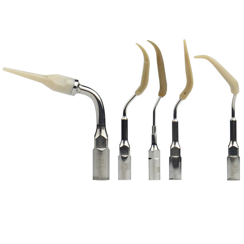 Tip Scaler Ultrasonik VV Dental untuk Implan Keramik Ortodontik, Cocok untuk Handpiece EMS WOODPECKE