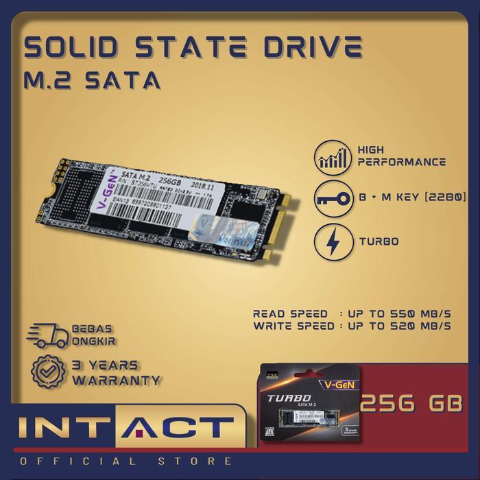 SSD V-GeN Turbo 256GB SATA M.2 - SSD VGEN M2 SATA 256 GB - SSD