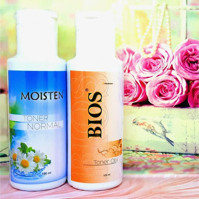Bios Moisten Toner 100 ml Cleanser Oily Acne Prone Normal Dry Sensitive Skin - Bios Toner 100 ml