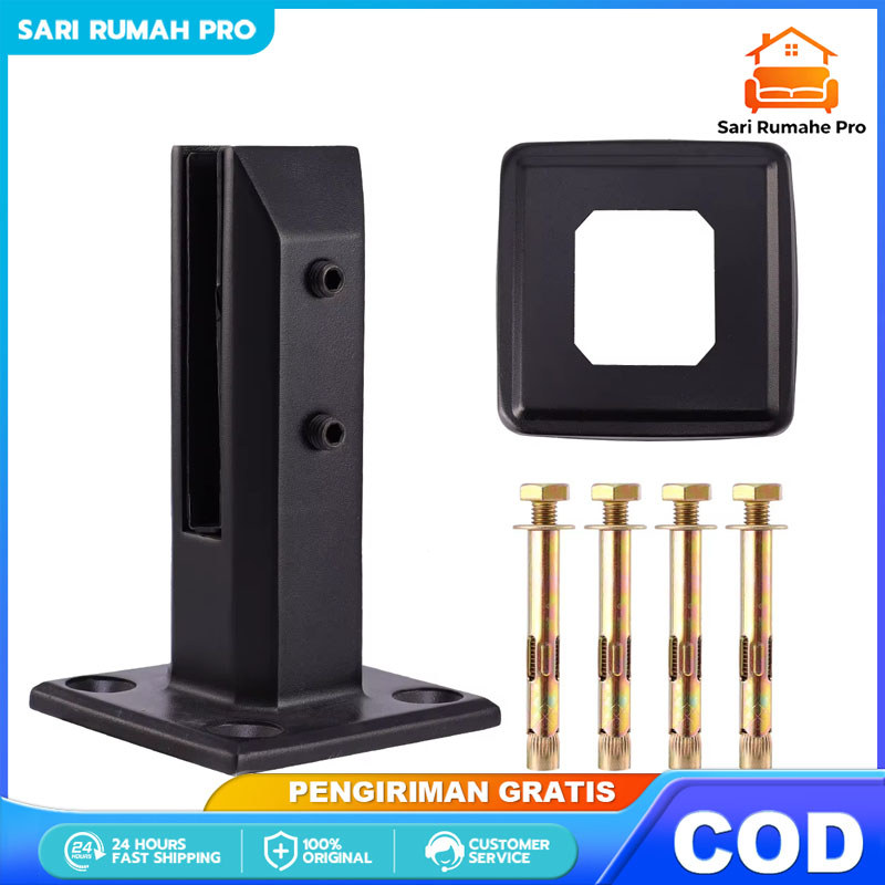 Baja Tahan Karat 304/penjepit Kaca/penjepit Kaca Dinding/klem Kaca/spigot Alumunium/jepitan Kaca