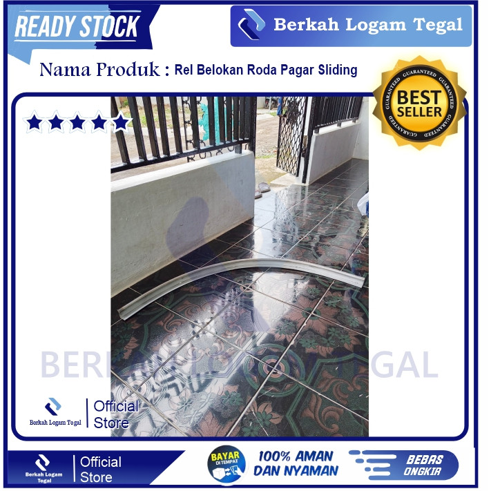 MGA Rell Belokan Tikungan Roda Sliding Roda Pintu Pagar Sliding ready stok