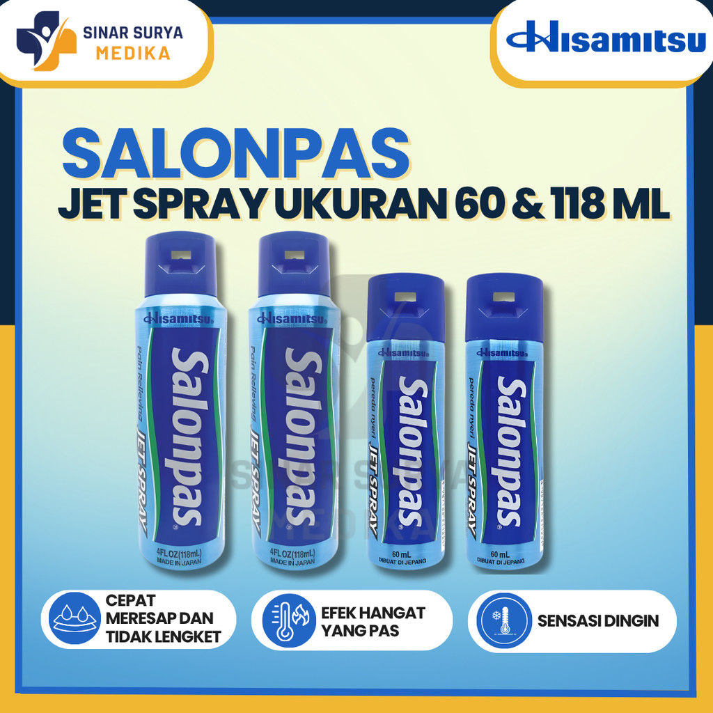 Salonpas JET SPRAY / Spray Pereda Nyeri Otot - SALONPAS