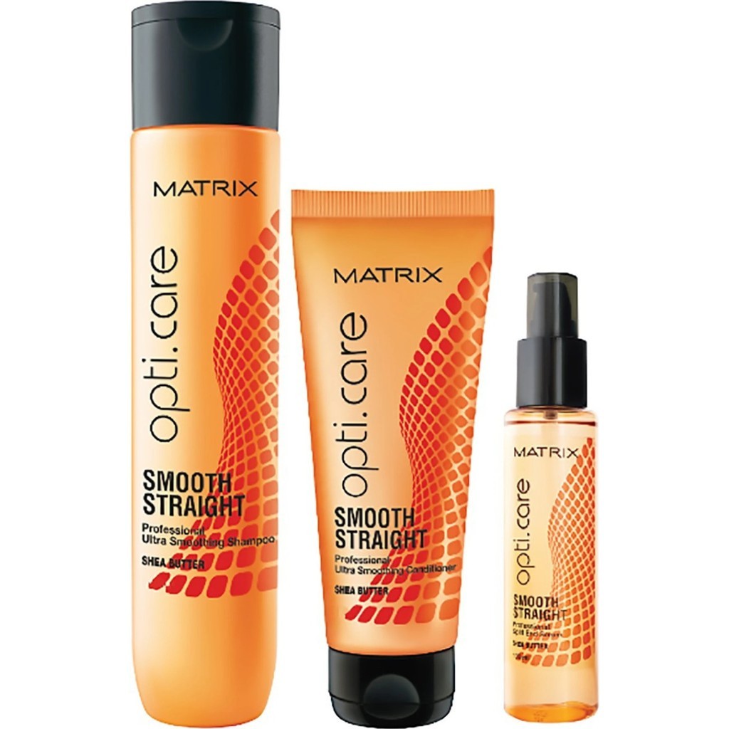 WA Ready MATRIX OPTICARE SERUM SMOOTH STRAIGHT 100ML/MATRIX OPTICARE Shampo 200 ml/MATRIX OPTICARE C