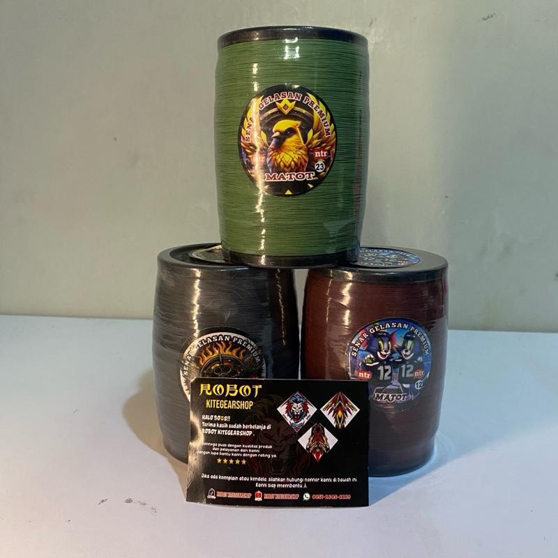 Gelasan Matot Ntr Bahan Putih 6000Yard Tekstur Sasap Padi Ukuran 0,23