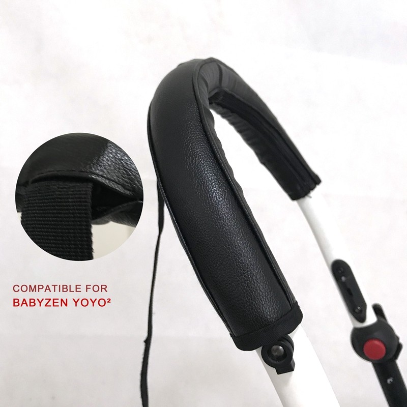 Stroller Bumper Bar Cover Armrest Protective PU Case Fit for Babyzen Yoyo 2 /yoyo +/yoyo Stroller Ha