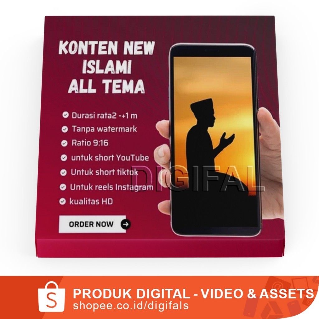 KONTEN ISLAM ALL NEW TEMA 1000++ Konten Islami - (Islam, Lebaran, Idul Adha, Idul Fitri/Ramadhan, La