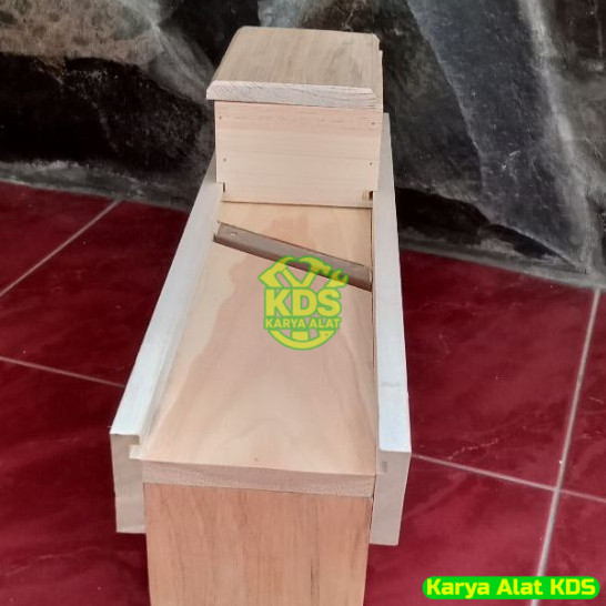 Pengiris Bawang Kayu Jati - Alat Irisan Bawang Merah Serbaguna - Pemotong Keripik Kayu Jati Awet