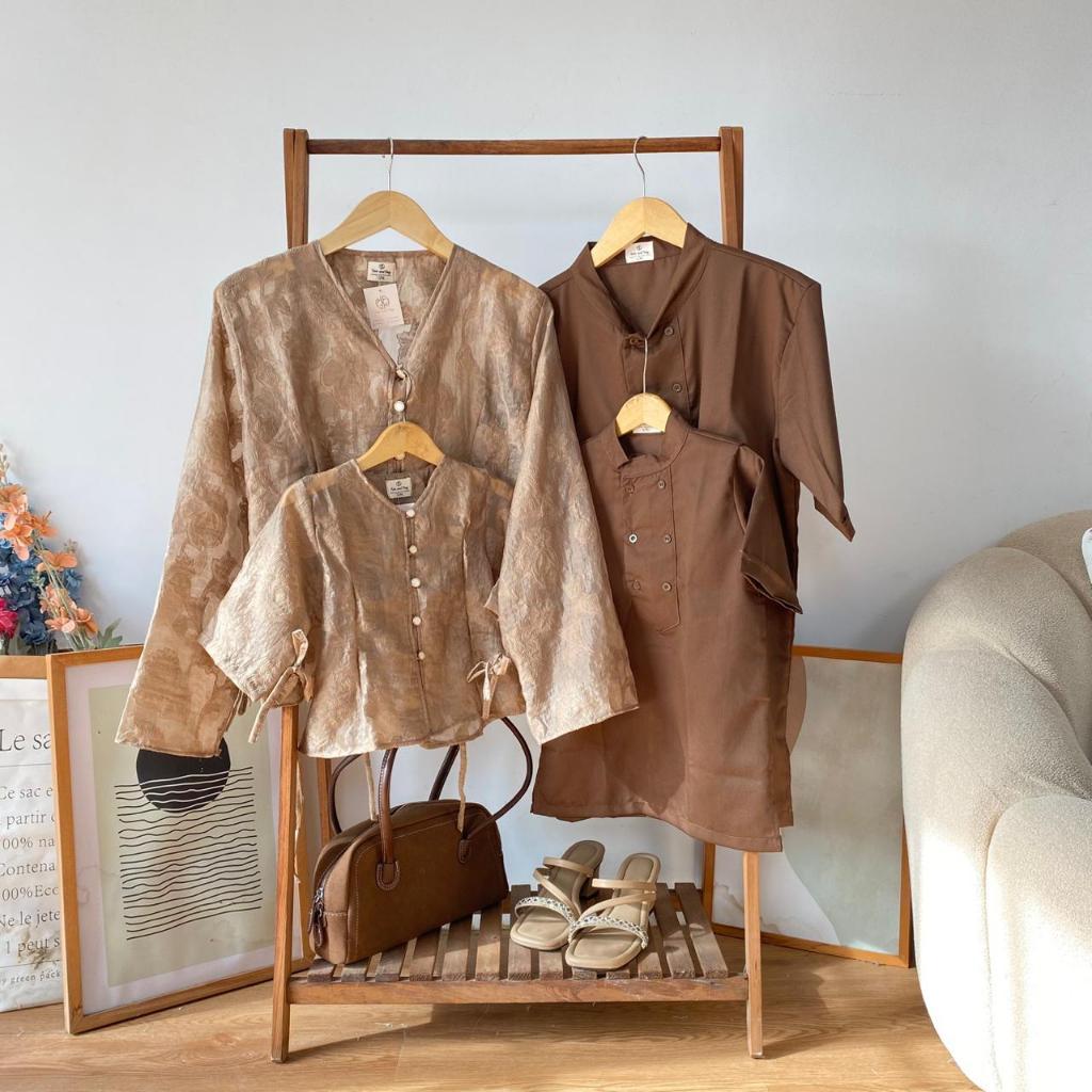 Diandra Family Set Couple Keluarga Lebaran Premium Mewah Exclusive