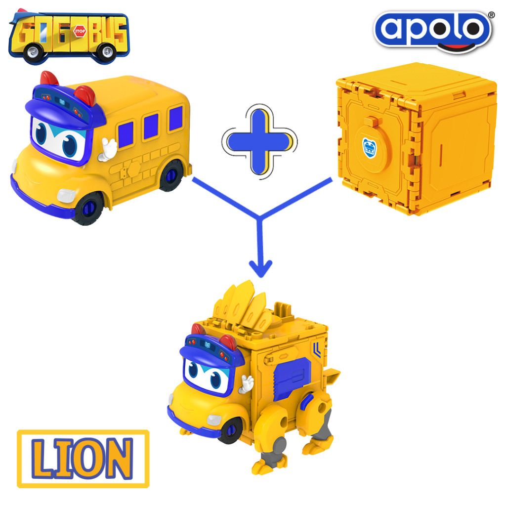 GENAOLSHOP Apolo Gogo bus Transform Cube