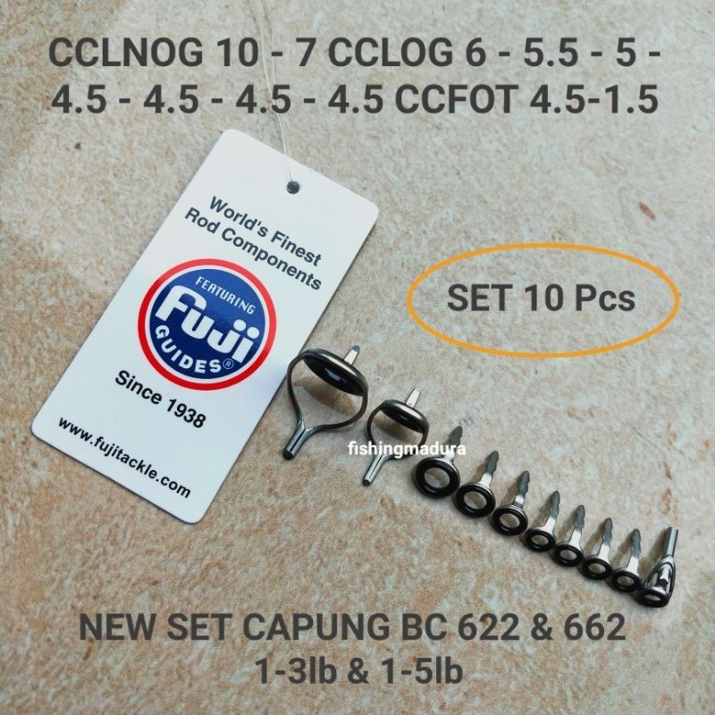 TERLARIS RING GUIDE FUJI OXIDE SPINNING & BC FREAM TITANIUM