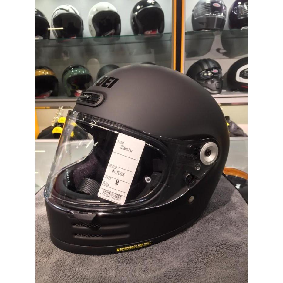 SHOEI GLAMSTER MATT BLACK | SHOEI | FULL FACE
