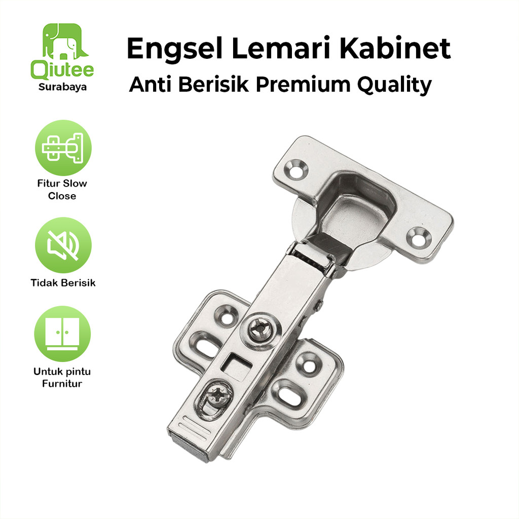 Engsel stainless Engsel sendok slow motion stainless steel soft closing hidrolikengsel sendok slow m
