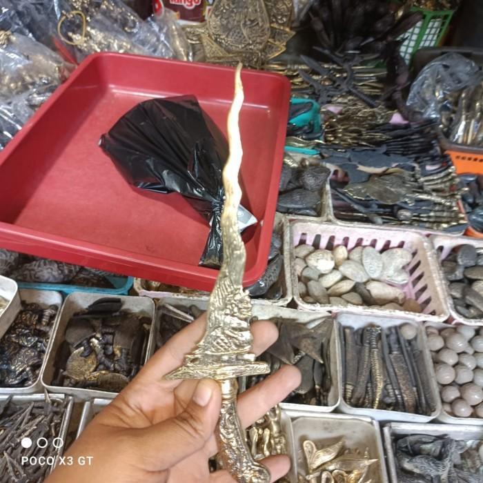 keris semur panimbal full kuningan kempling KJM1122