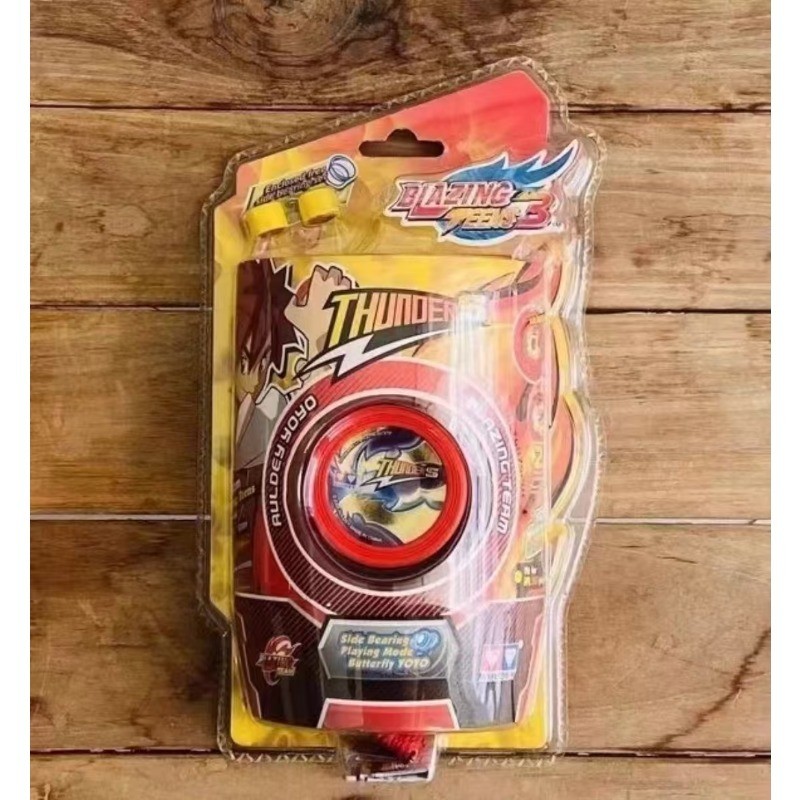 Collectible KK Bearing Auldey Double amond Blazing Teens 3 Thunder S Yo-Yo Plastic Ball 675201 Boys 