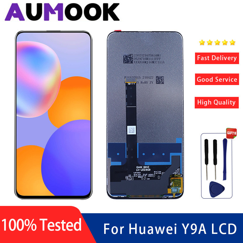 LCD for Huawei Y9A FRL-22 FRL-23 FRL-L22 splay Tou Screen gitizer Assembly for Huawei Honor 10X 5G L