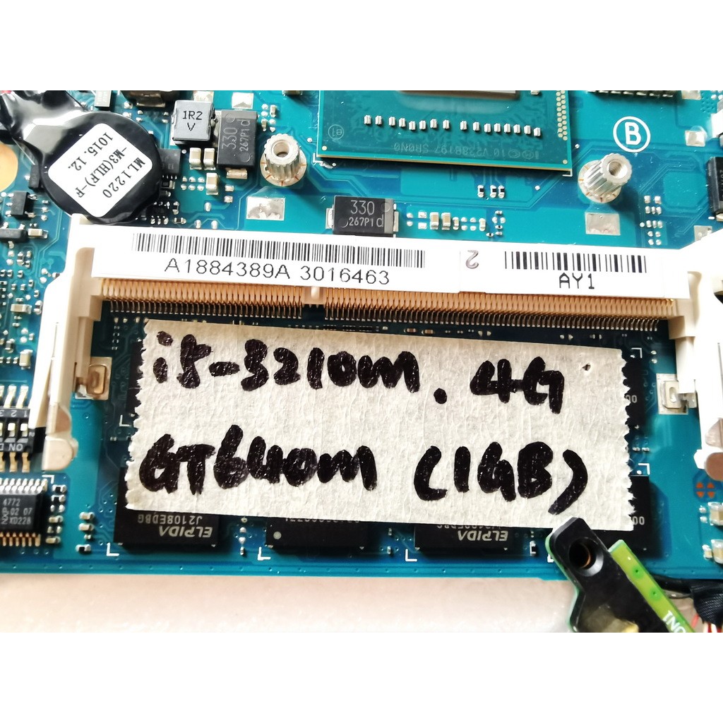 Original for SONY SVS151  MBX262 Laptop otherboard SVS151  MBX262  I53210M  4GB  GT640M  1GB  A18843