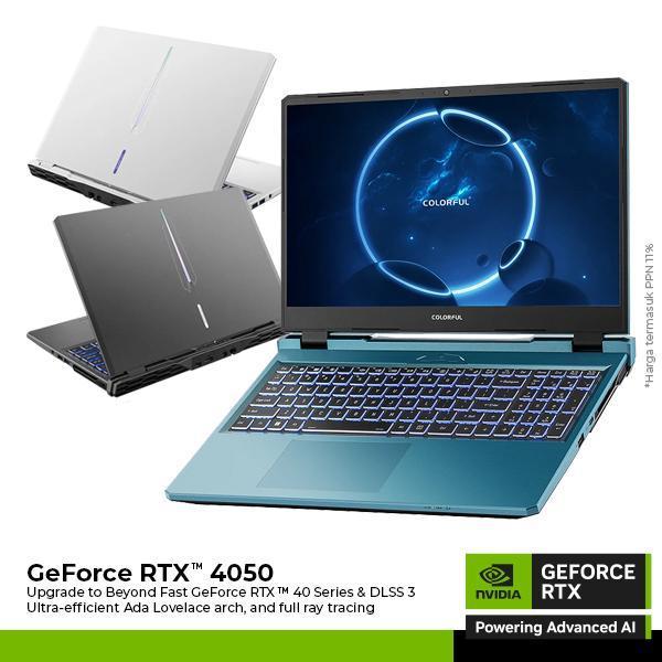 Laptop Gaming COLORFUL EVOL P15 GeForce RTX 4050 i5-12450H