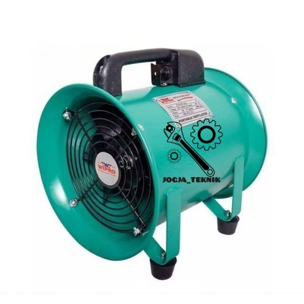 Wipro Blower Ventilator 8" 10" / Kipas Portable Ventilator / Kipas Blower Angin Udara / Exhaust Blow