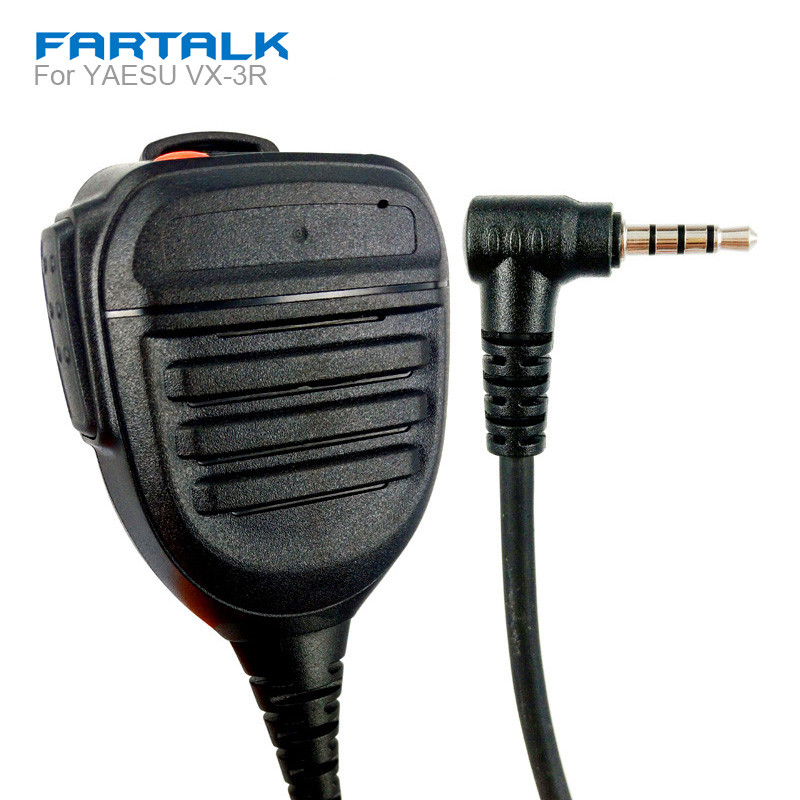 PTT Speaker Mic Microphone For YAESU VERTEX VX-3R VX-10 VX-17 VX-110 VX-150 VX-130 FT1D FT1XDR FT2DR