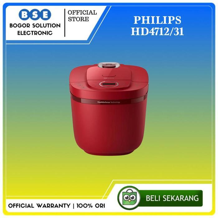 Rice Cooker PHILIPS HD4712/31 PHILIPS Rice Cooker 1.8 Liter HD4712 [ORI]