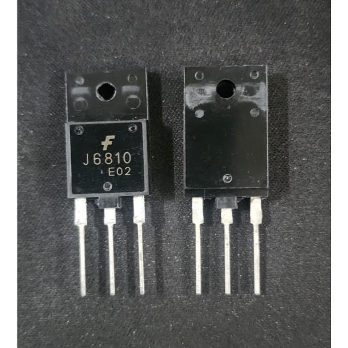 Part Transistor J6810 High Voltage NPN Horizontal Deflection Output - Persamaan J6810A