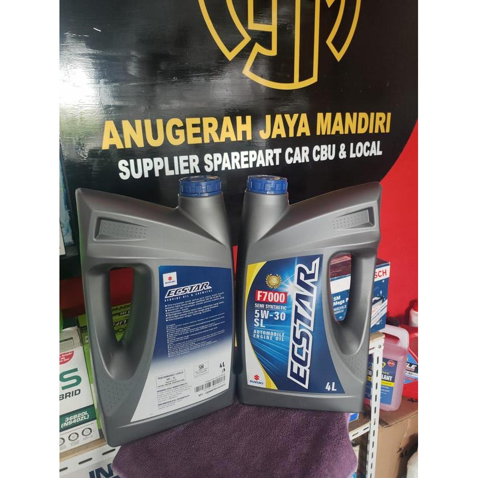 OLI MESIN MOBIL SUZUKI ECSTAR 5W-30 ORIGINAL 4 LITER