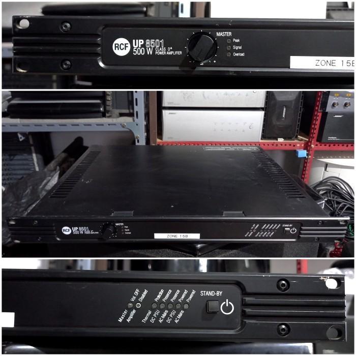 RCF UP-8501 Power Amplifier Sound System Impor Original Bekas