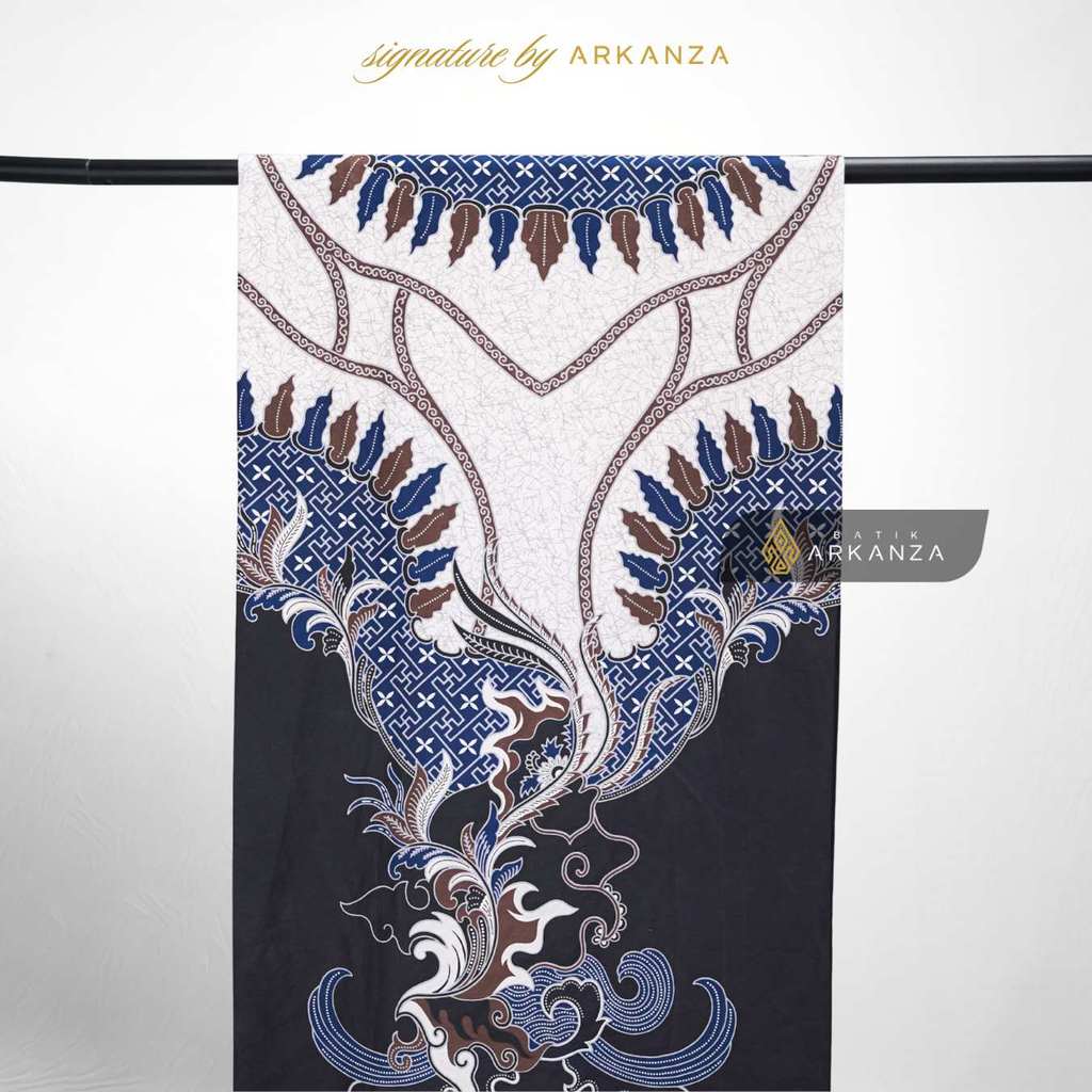 ARKANZA Signature Kain Batik Dwipantara Ukuran 2,4 M Katun Halus Berkualitas Elegan Siap Jahit Serag